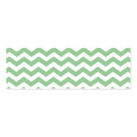 Trendy lime green chevron zigzag pattern, classic, business card template