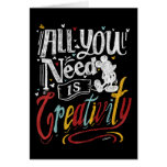 Trendy Mickey | All You Need Is Creativity Card