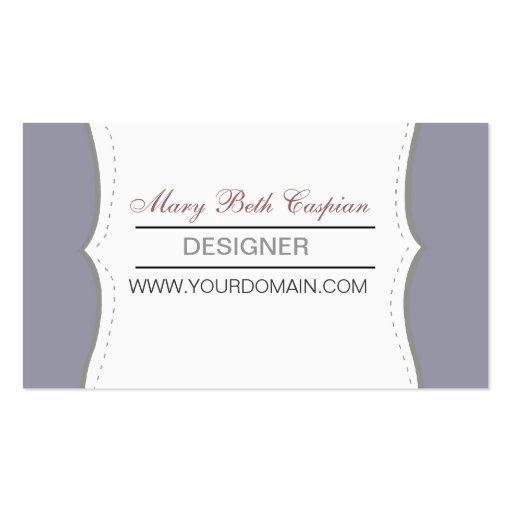 Trendy  Modern Neutral Business Card Templates (front side)