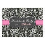 trendy Pink Bachelorette Party Invitations