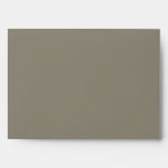 Trendy pink gray grunge swirls wedding A7 envelope