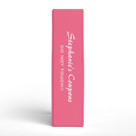 Trendy pink paisley personalized coupon binder binder