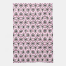 Trendy Pink Star Pattern kitchen Tea towel american mojo kitchen towels