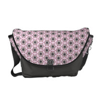Trendy Pink Star Pattern messenger bag messenger bags