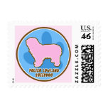 Trendy Polish Lowland Sheepdog postage