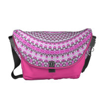 Trendy Pretty Pink mandala messenger bag messenger bags