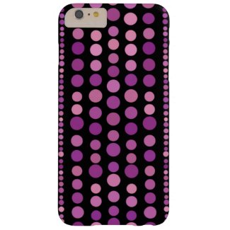Trendy Purple Pink Polka Dots Pattern Girly