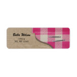 trendy return address labels