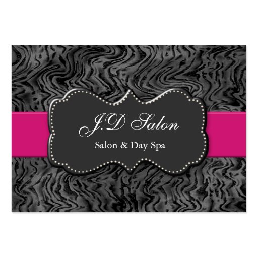 trendy Salon businesscards Business Cards (front side)