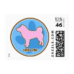 Trendy Shiba Inu postage
