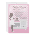 trendy, stylish, pink, baby shower, nursery, baby
