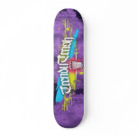 Trendy Trash Logo Splatter Skate Decks