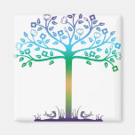 Trendy Tree Design Refrigerator Magnets