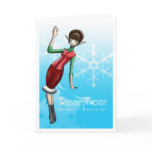 Trendy Wendy: Your Personal Christmas Elf Greeting Cards