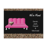 trendy we've moved postcard