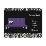 trendy we've moved postcard