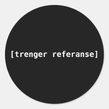 [trenger referanse] round stickers