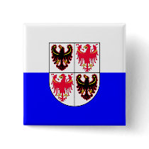 Trentino-South Tyrol, Italy flag Pinback Buttons
