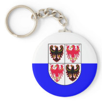 Trentino-South Tyrol, Italy flag Keychains