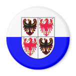 Trentino-South Tyrol, Italy flag magnets