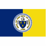 Trenton, New Jersey, United States flag Photo Cutout