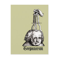 Trepanation postcards by ShovelTest Trepanation postcards