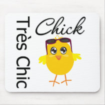 Tres Chic Chick 2 mousepads
