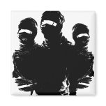 tres ninjas magnets