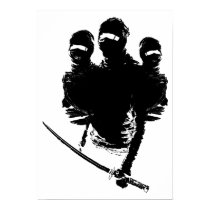 tres ninjas. posters