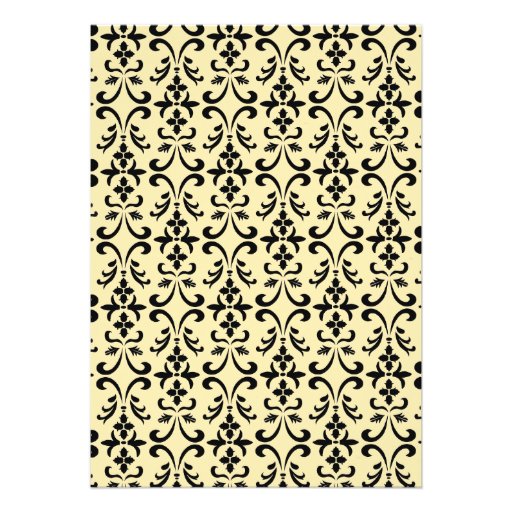 Tres Paris Rehearsal Dinner (yellow) Card