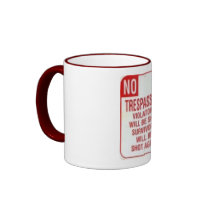 trespassing mugs