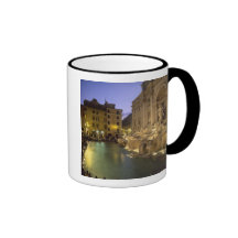 Trevi Fountain at night, Rome, Lazio, Italy Mug