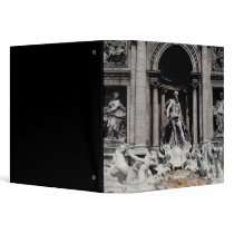 Trevi Fountain, built 1732-62 Vinyl Binders