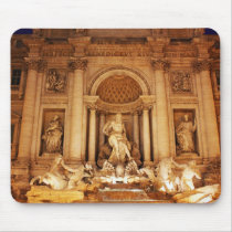 Trevi fountain mousepads