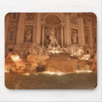 Trevi Fountain mousepads