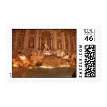 Trevi Fountain postage