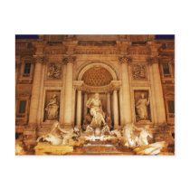 Trevi fountain postcards