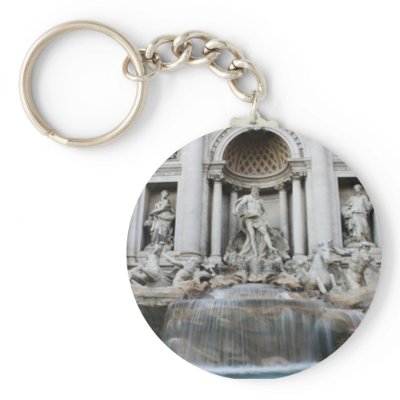 Trevi Fountain Rome keychains