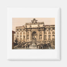Trevi Fountain, Rome, Lazio, Italy Magnet