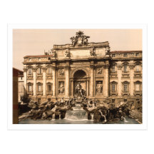 Trevi Fountain, Rome, Lazio, Italy Postcards