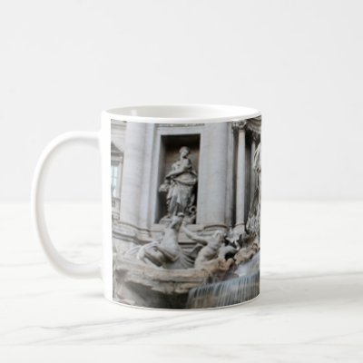 Trevi Fountain Rome mugs