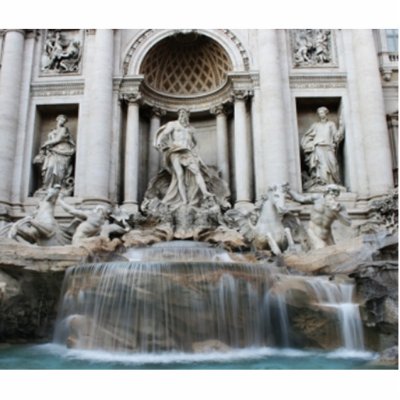Trevi Fountain Rome photo sculptures