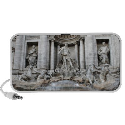 Trevi Fountain Rome Portable Speaker