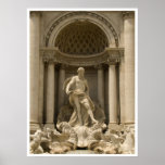 Trevi fountain , Rome posters