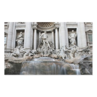 Trevi Fountain Rome Sticker
