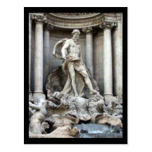 trevi rome post cards