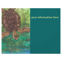 Trevor the Turtle flyers