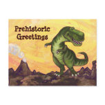 TRex Art Post Card