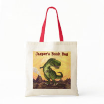 TRex Personalized Book Bag