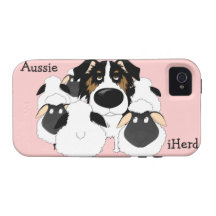 Tri Aussie - iHerd Vibe iPhone 4 Case